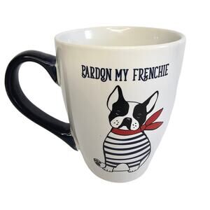 SHEFFIELD HOME French Bulldog Oversized MUG Pardon My Frenchie